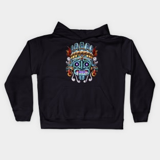 Aztec God Tlaloc Kids Hoodie